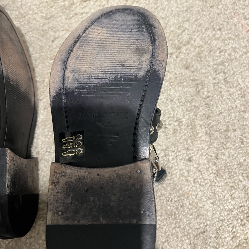 Zadig & Voltaire leather ankle boots - Picture 7 of 7